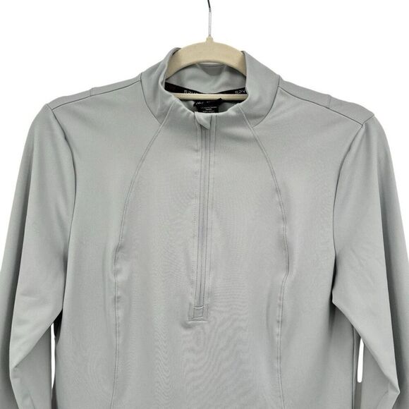 Spyder Ladies Freestyle Half-Zip Pullover Light Gray Size Medium - Picture 4 of 7
